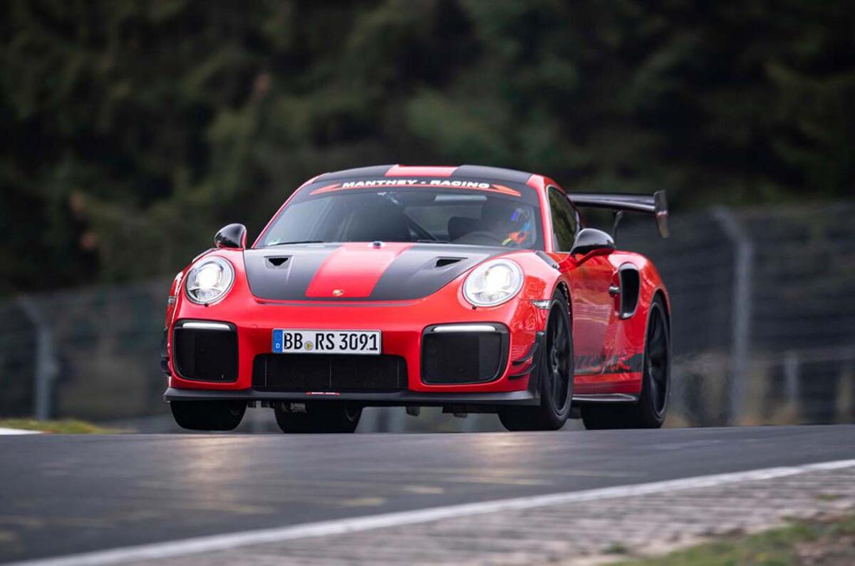 Porsche takes back Nurburgring lap record title